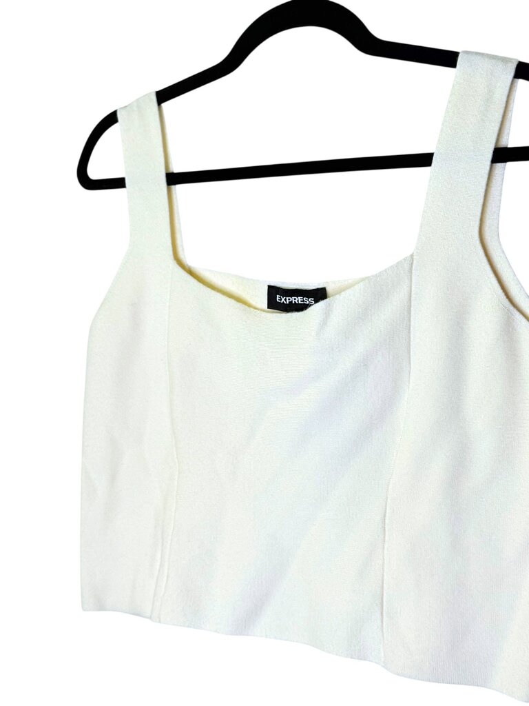 EXPRESS KNIT CROPPED TANK