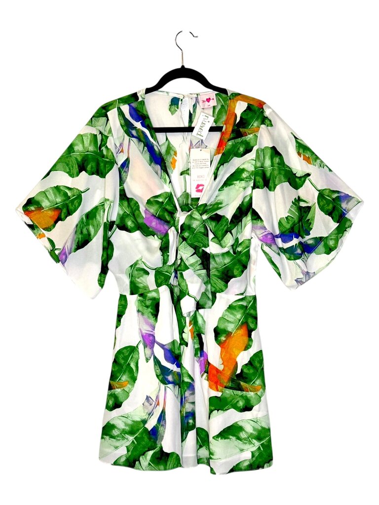 BUDDY LOVE FLUTTER SLEEVE FLORAL DRESS
