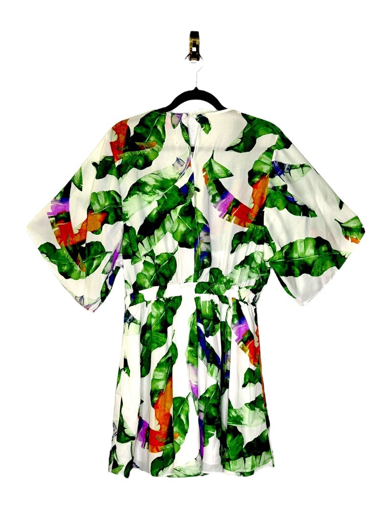 BUDDY LOVE FLUTTER SLEEVE FLORAL DRESS