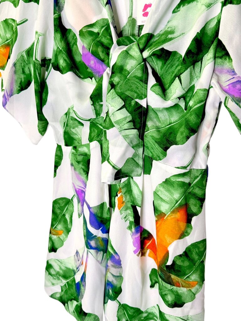 BUDDY LOVE FLUTTER SLEEVE FLORAL DRESS