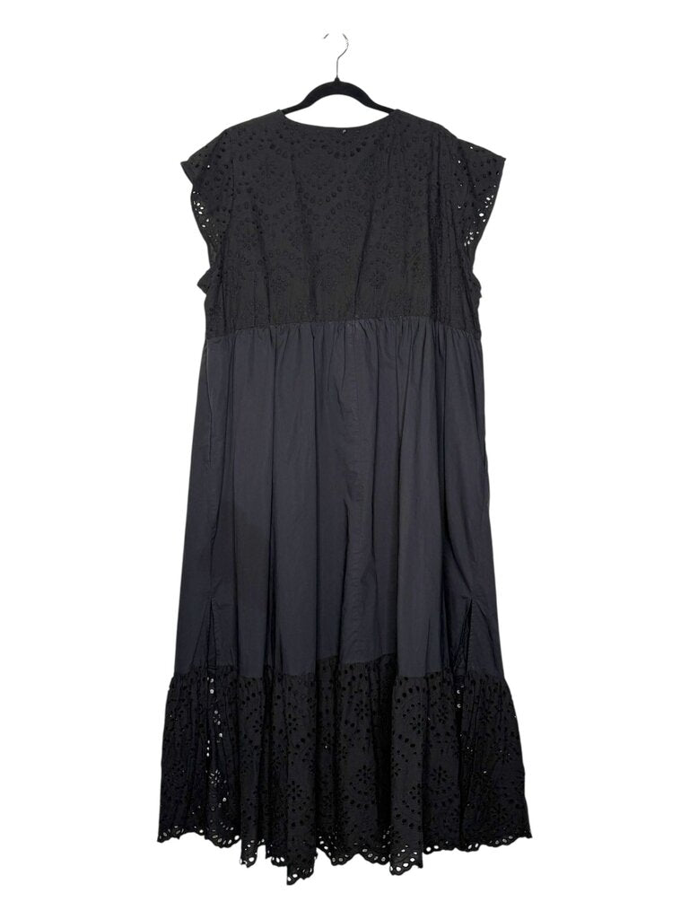 MARINA SPORT EYELET MAXI DRESS