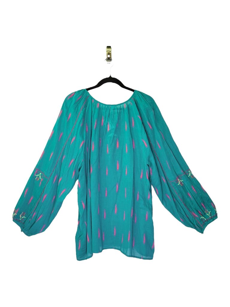 MONSOON EMBROIDERED PEASANT TOP