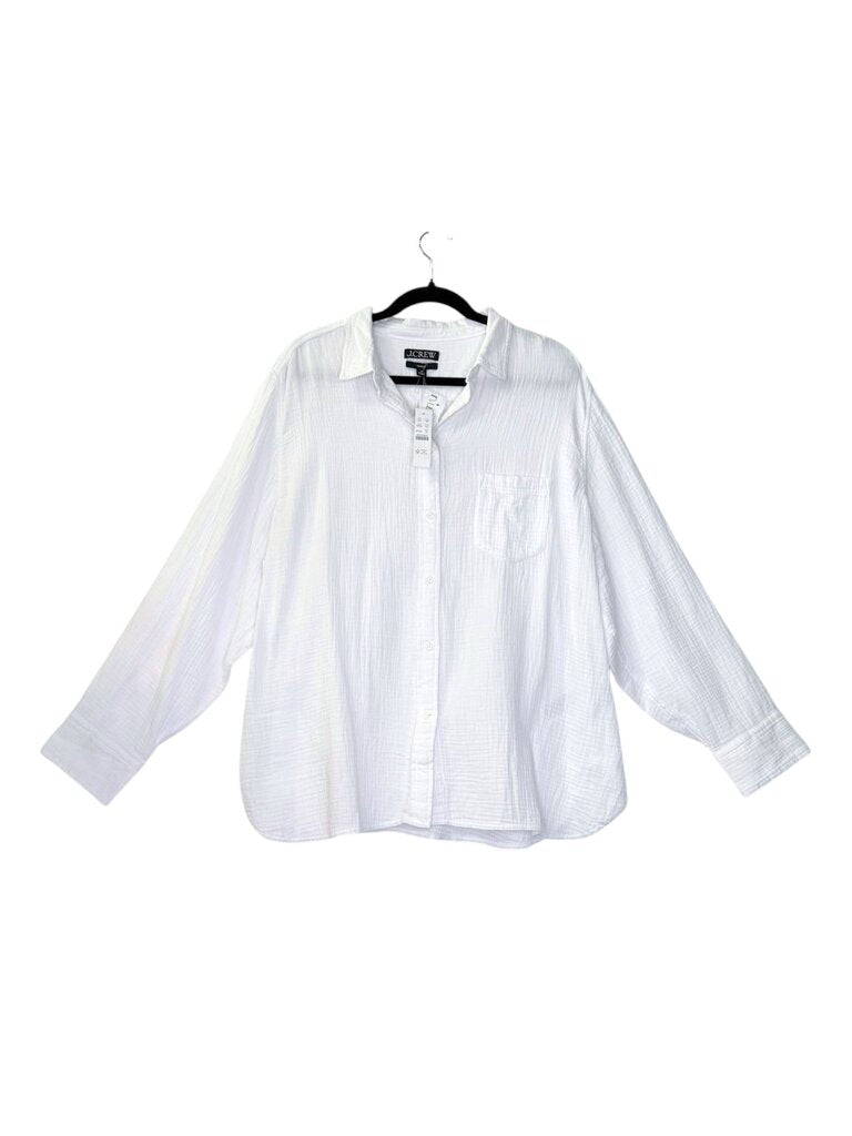 J. CREW GAUZY BUTTON DOWN