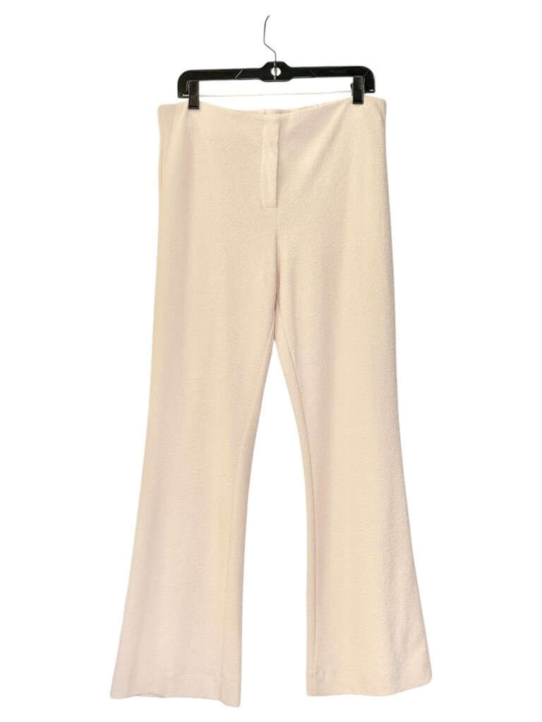 MNG TEXTURED WIDE LEG TROUSER