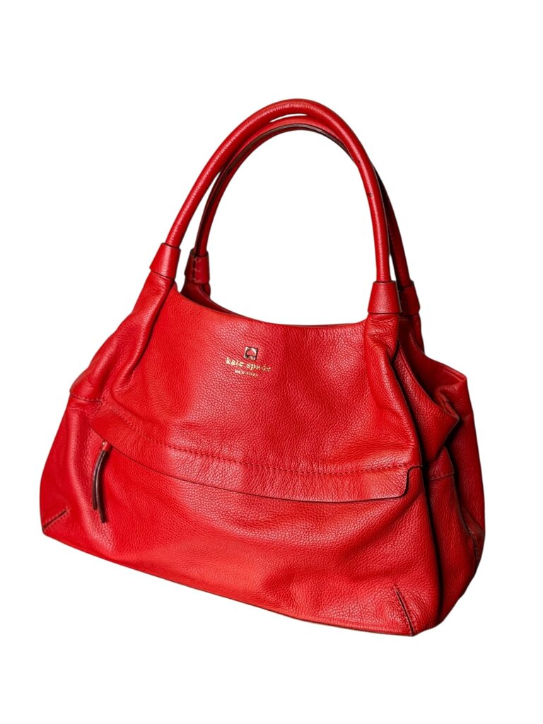 KATE SPADE PEBBLE LEATHER 2 STRAP HANDBAG