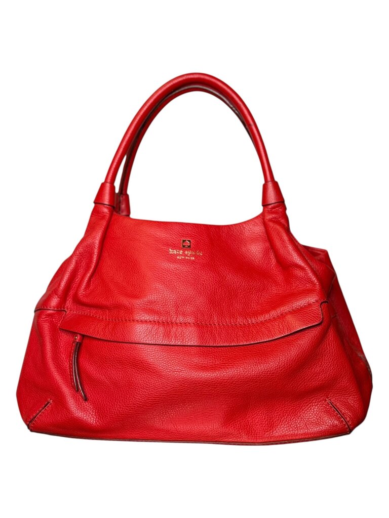 KATE SPADE PEBBLE LEATHER 2 STRAP HANDBAG