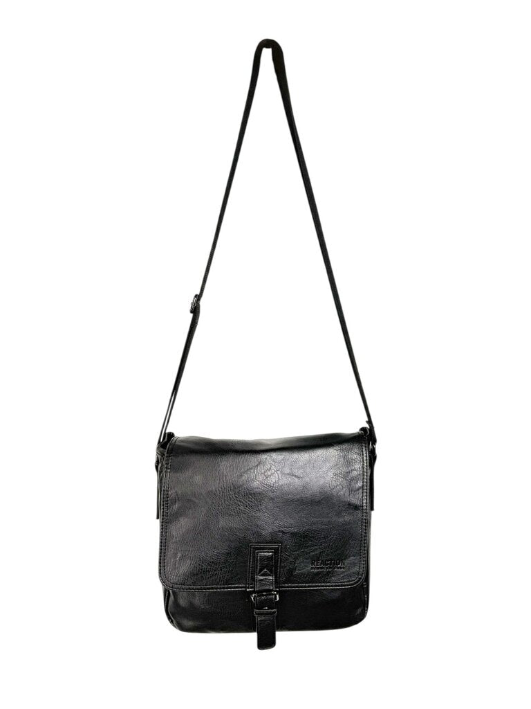 REACTION KENNETH COLE LEATHER LAP TOP CROSSBODY BAG