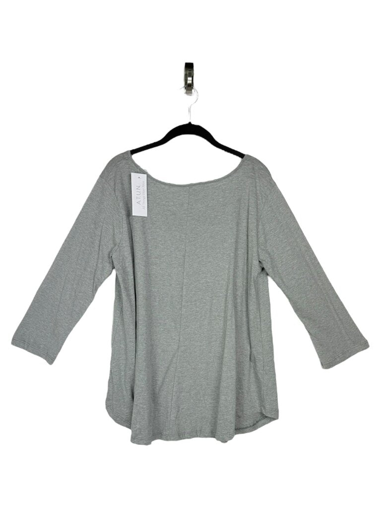 A.T.U.N. SCOOP NECK TEE SHIRT