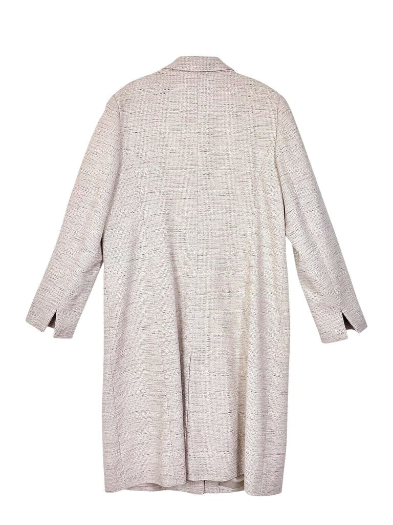 WORTH SHIMMER TWEED CAR COAT