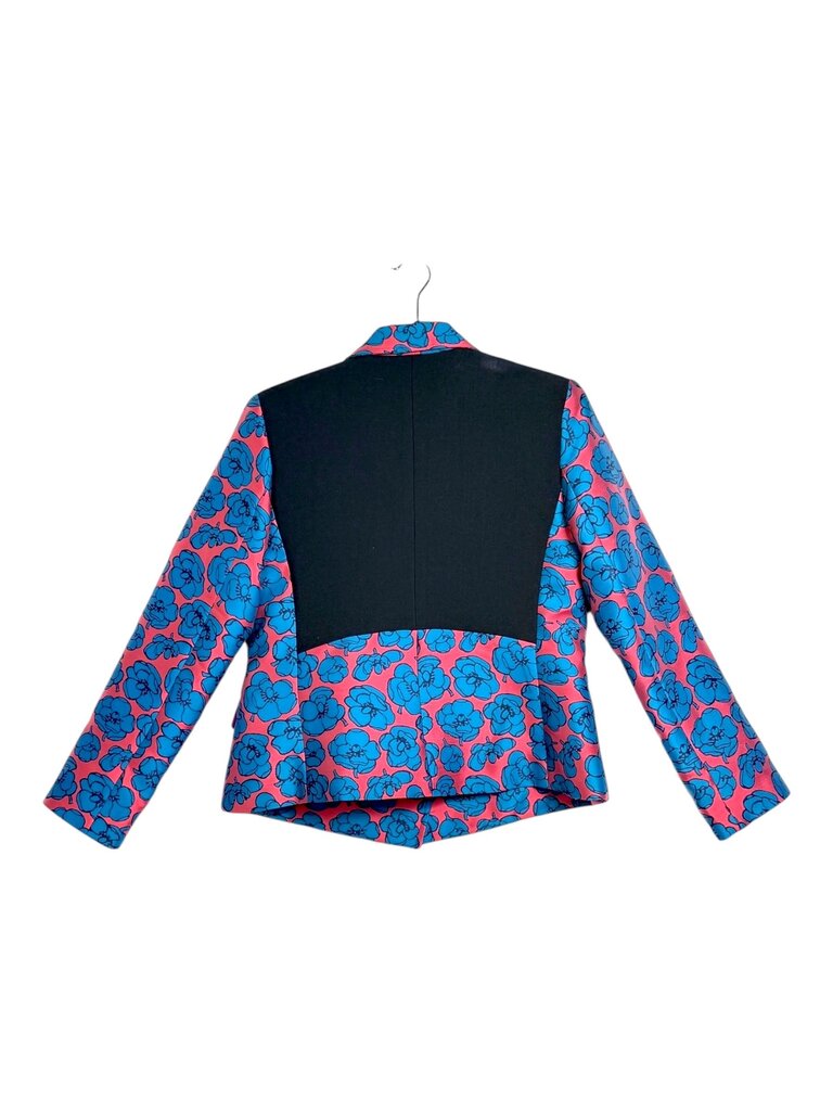 ARGENT FLORAL DOUBLE BREAST BLAZER