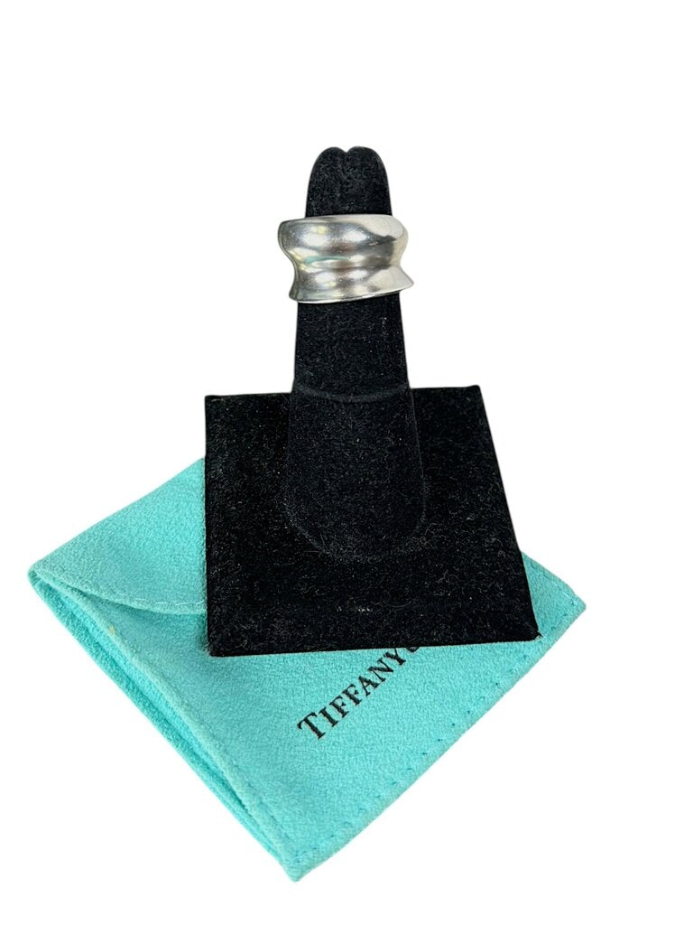 TIFFANY & CO. FRANK GEHRY STERLING RING SIZE 6