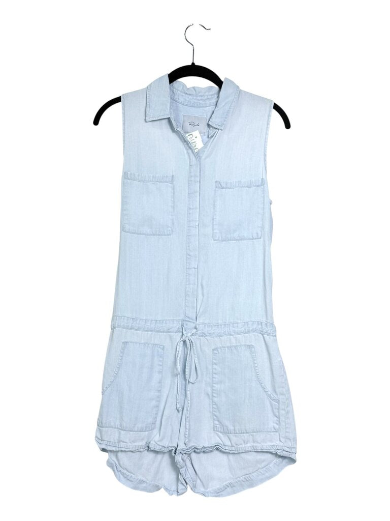RAILS CHAMBRAY ROMPER