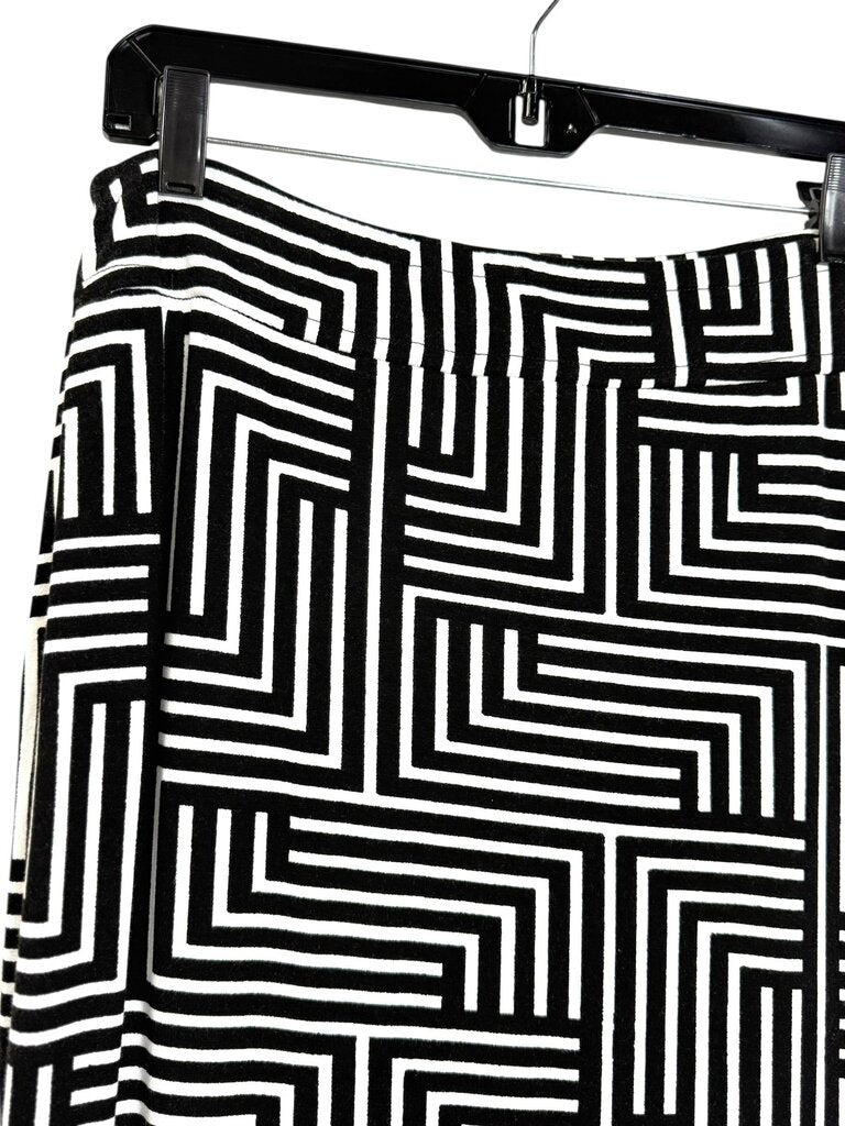 ANTHROPOLOGIE GEO PRINT MAXI SKIRT