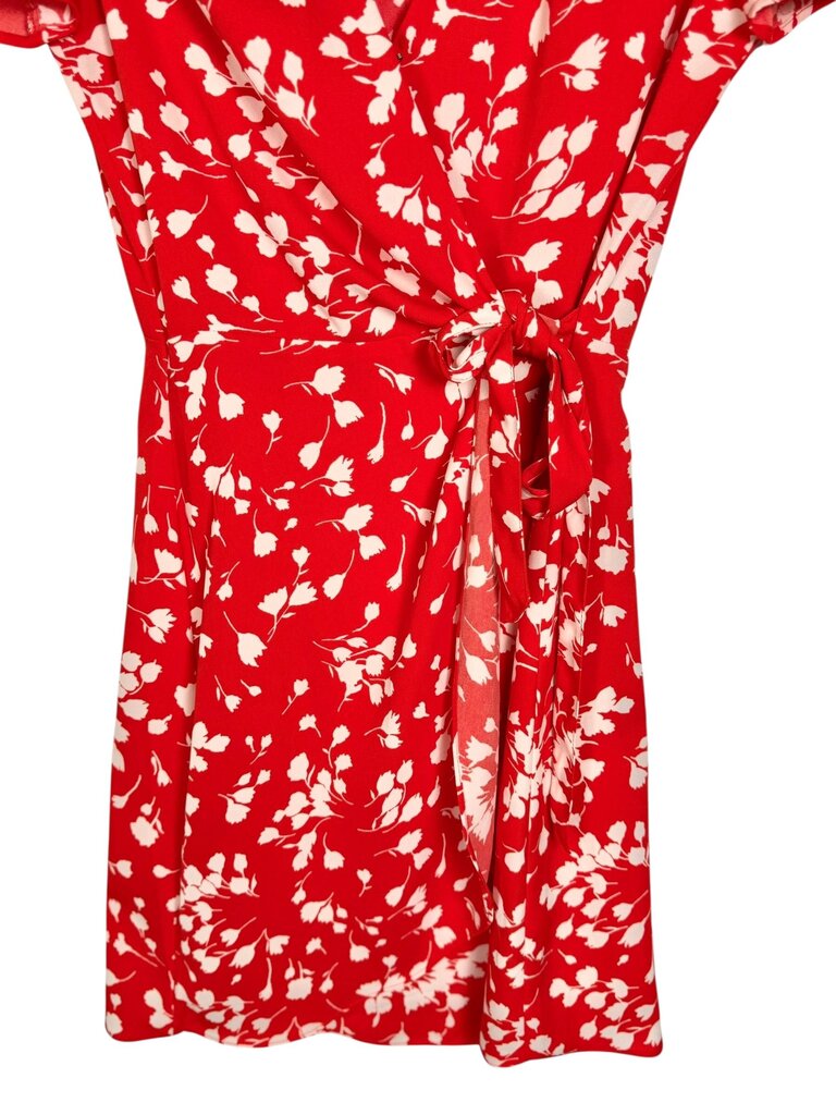J. CREW FLORAL WRAP DRESS