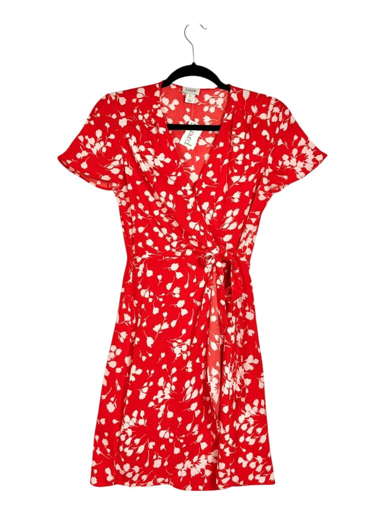 J. CREW FLORAL WRAP DRESS