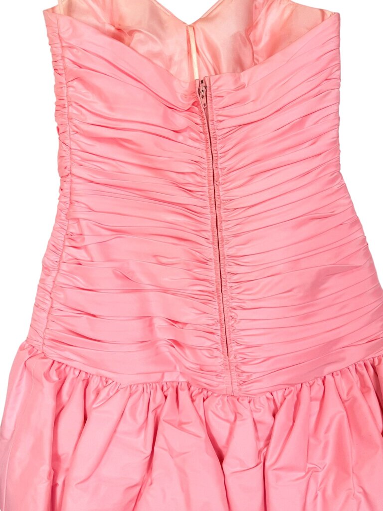 A.J. BARI STRAPLESS COCKTAIL DRESS