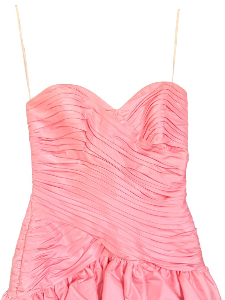 A.J. BARI STRAPLESS COCKTAIL DRESS