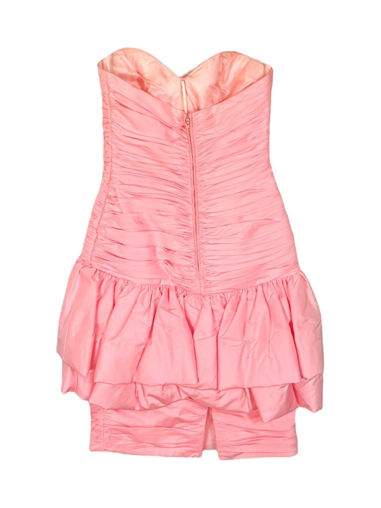A.J. BARI STRAPLESS COCKTAIL DRESS