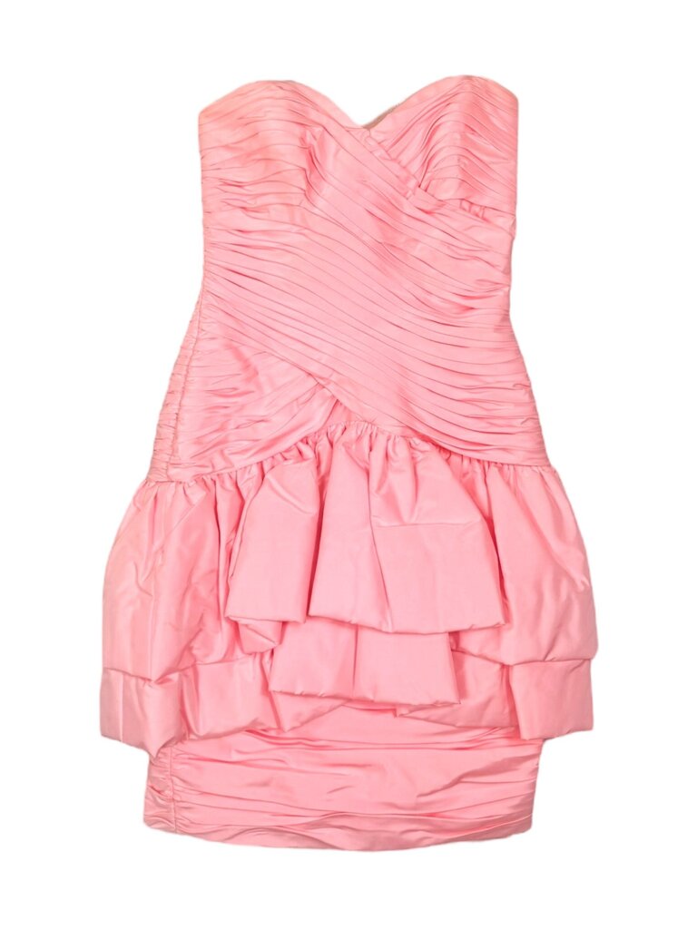 A.J. BARI STRAPLESS COCKTAIL DRESS