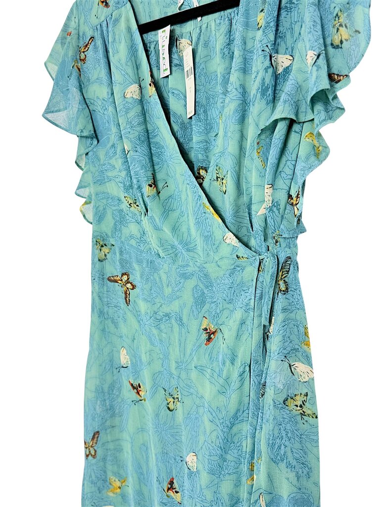 ANTHROPOLOGIE BUTTERFLY WRAP DRESS