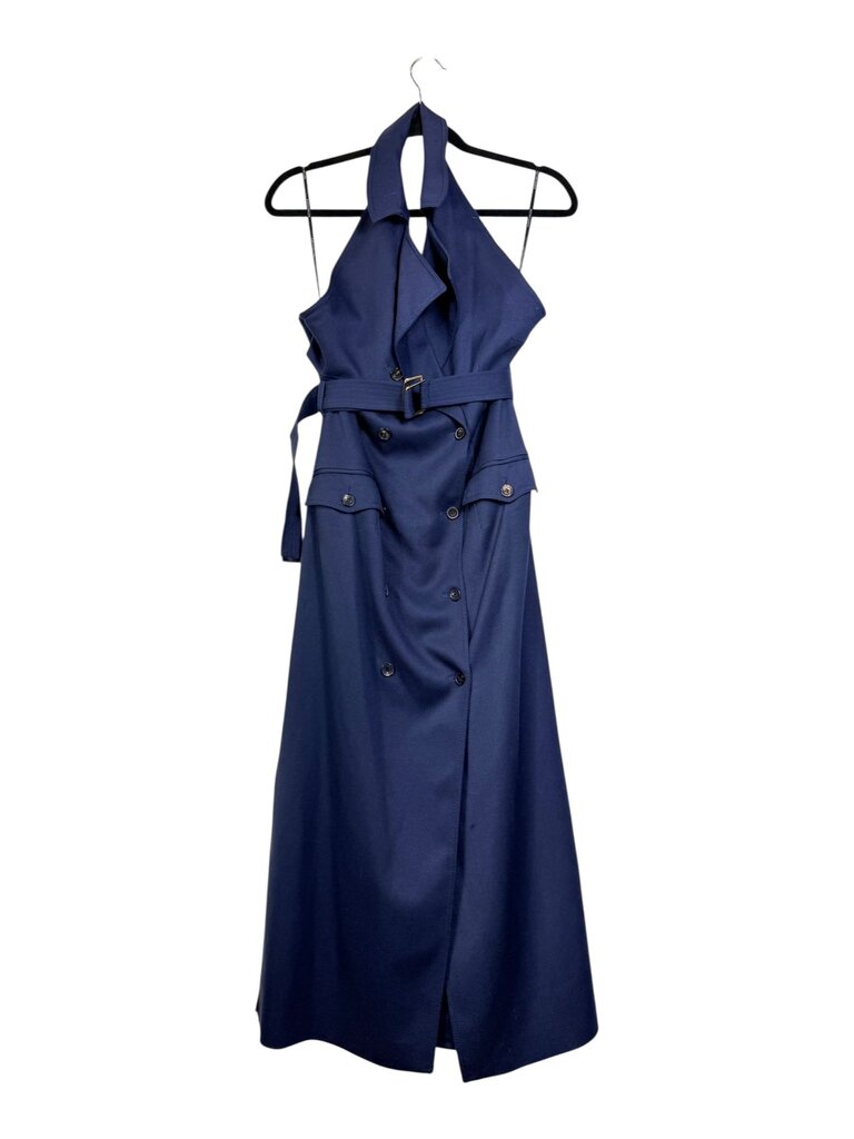 KAREN MILLEN HALTER DRESS WITH BELT