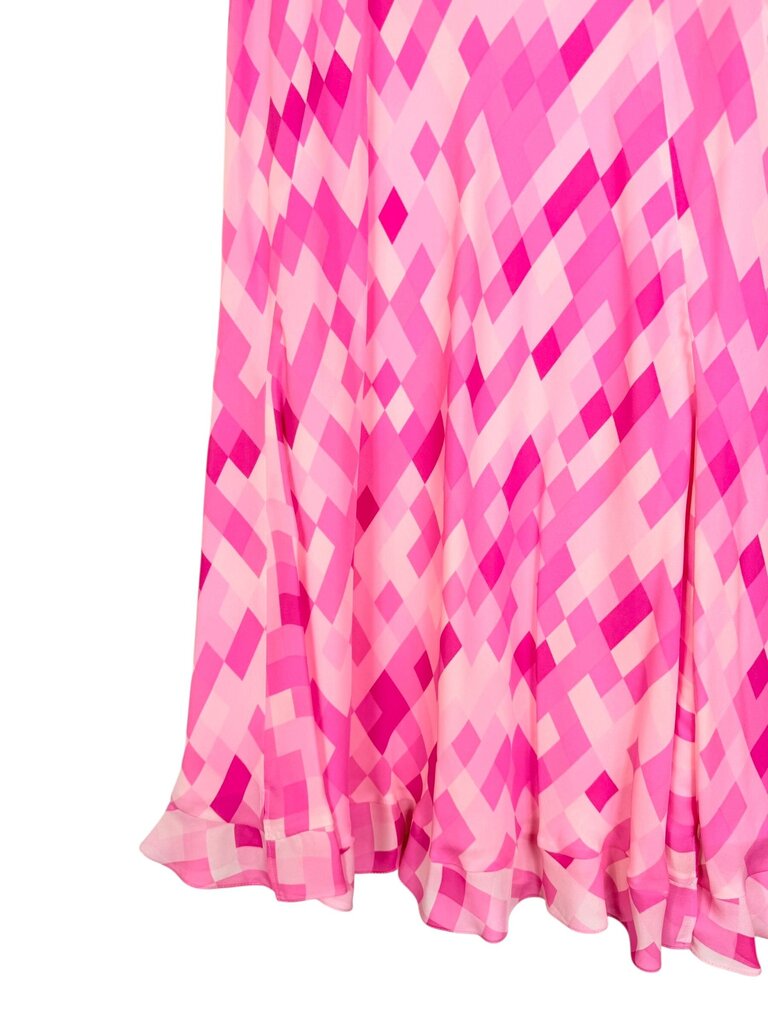 JONES NEW YORK GEO PRINT MIDI SKIRT