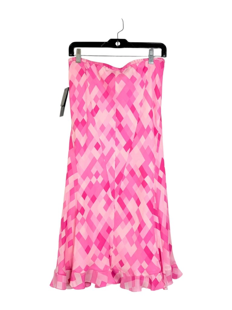 JONES NEW YORK GEO PRINT MIDI SKIRT