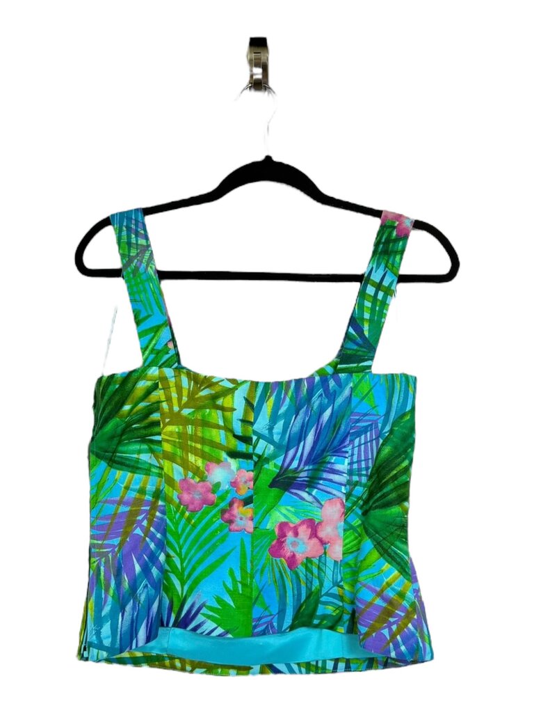 MAGGY LONDON TROPICAL CROP TOP