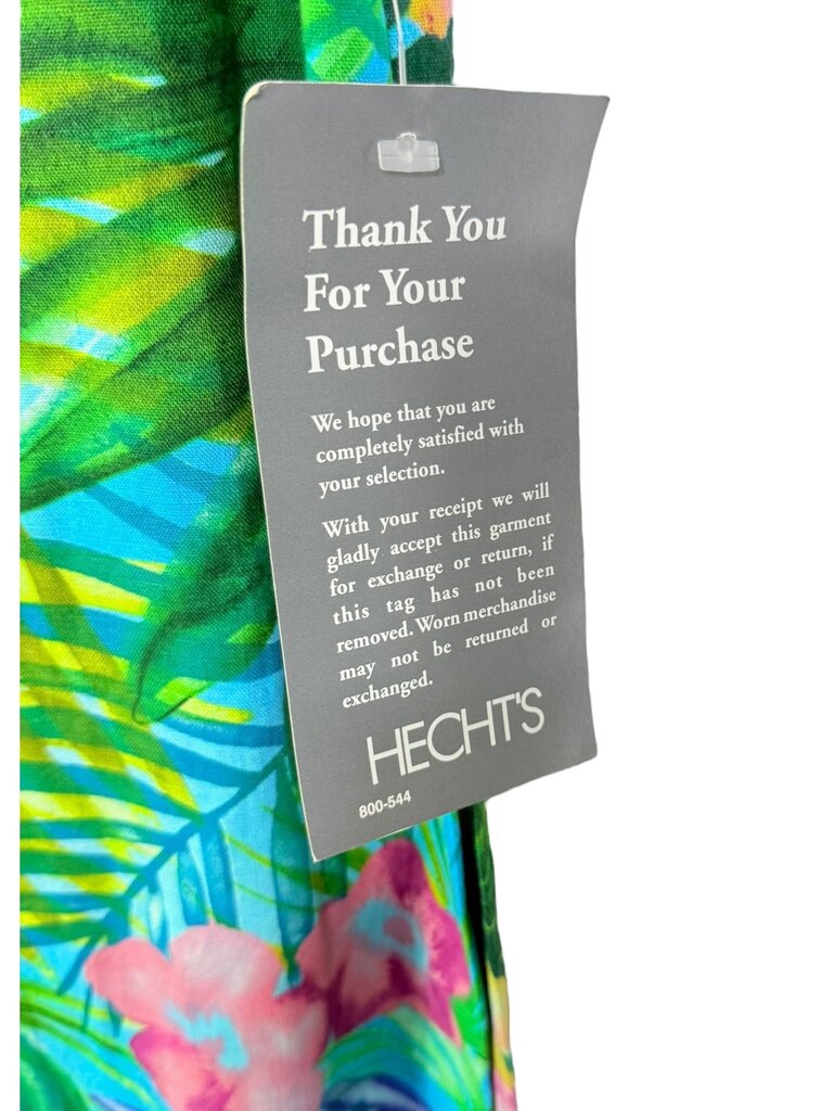 MAGGY LONDON TROPICAL PRINT MAXI SKIRT