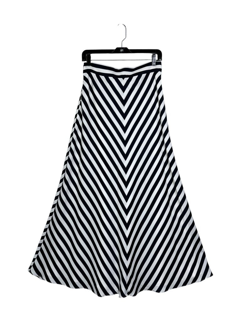 ANN TAYLOR STRIPE MAXI SKIRT