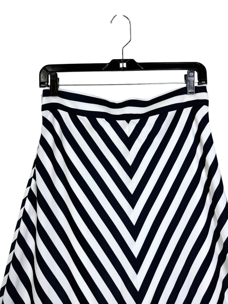 ANN TAYLOR STRIPE MAXI SKIRT