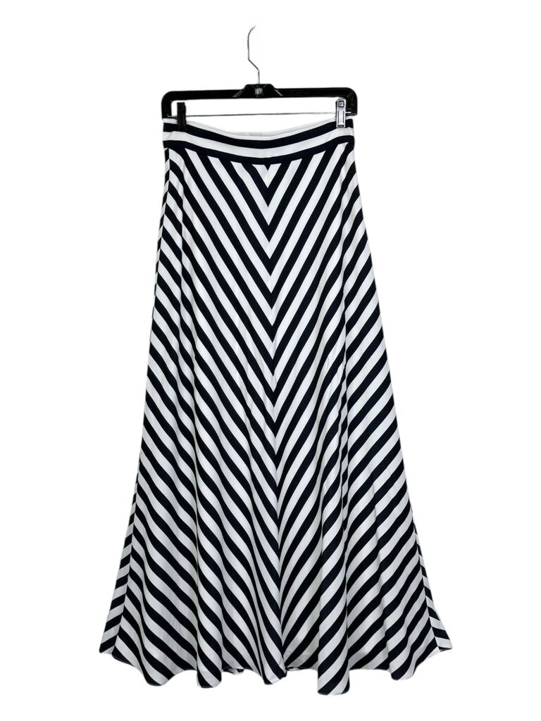 ANN TAYLOR STRIPE MAXI SKIRT