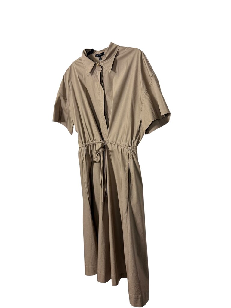 JUDITH & CHARLES BELTED SHIRT DRESS