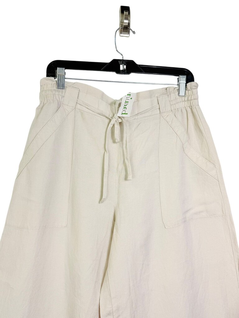 LOFT LINEN WIDE LEG PANT