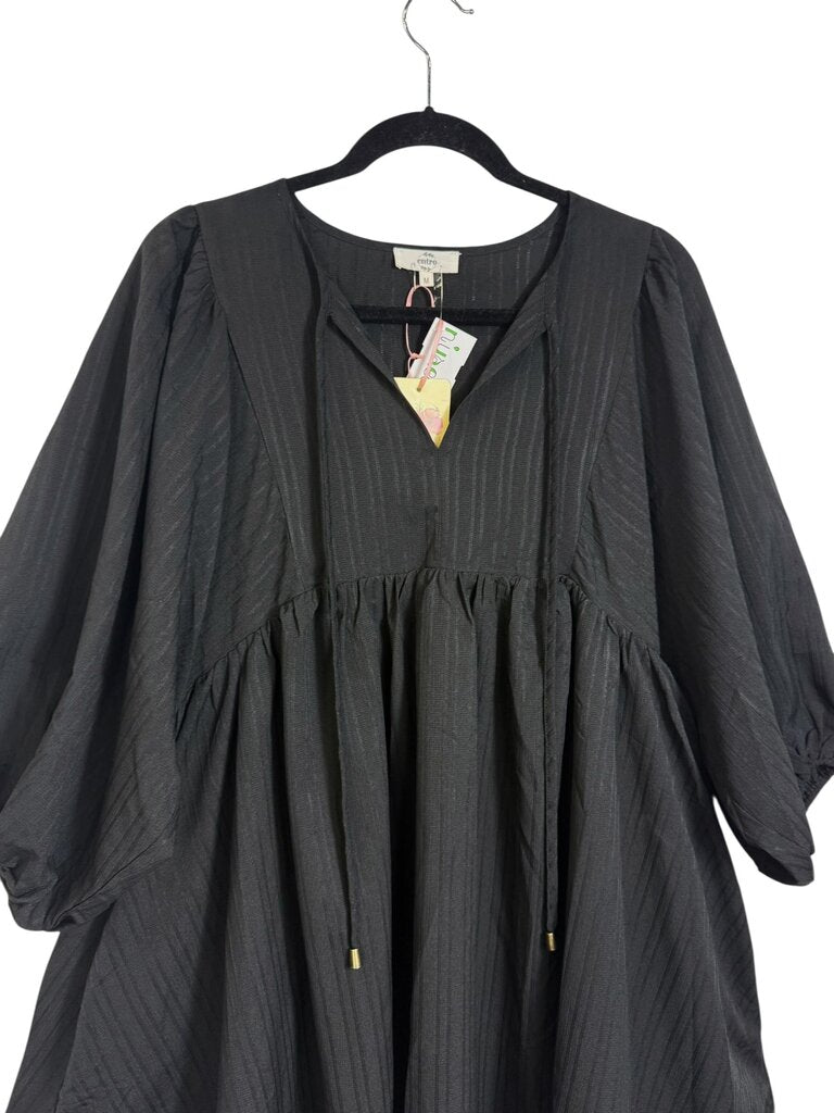 ENTRO TONE ON TONE BABYDOLL DRESS