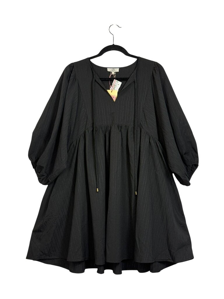 ENTRO TONE ON TONE BABYDOLL DRESS