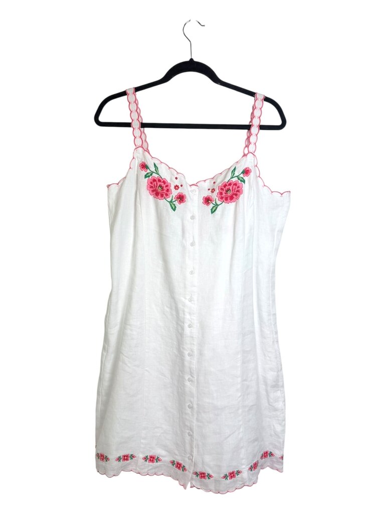 J. CREW EMBROIDERED TRIM SUNDRESS