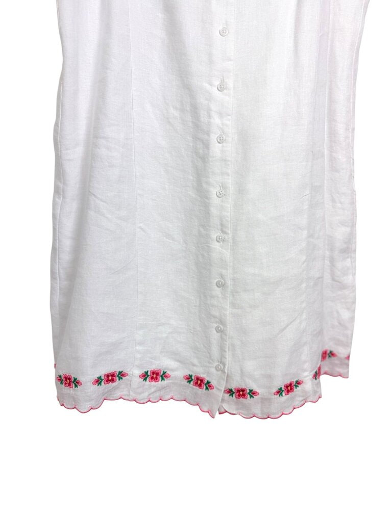 J. CREW EMBROIDERED TRIM SUNDRESS