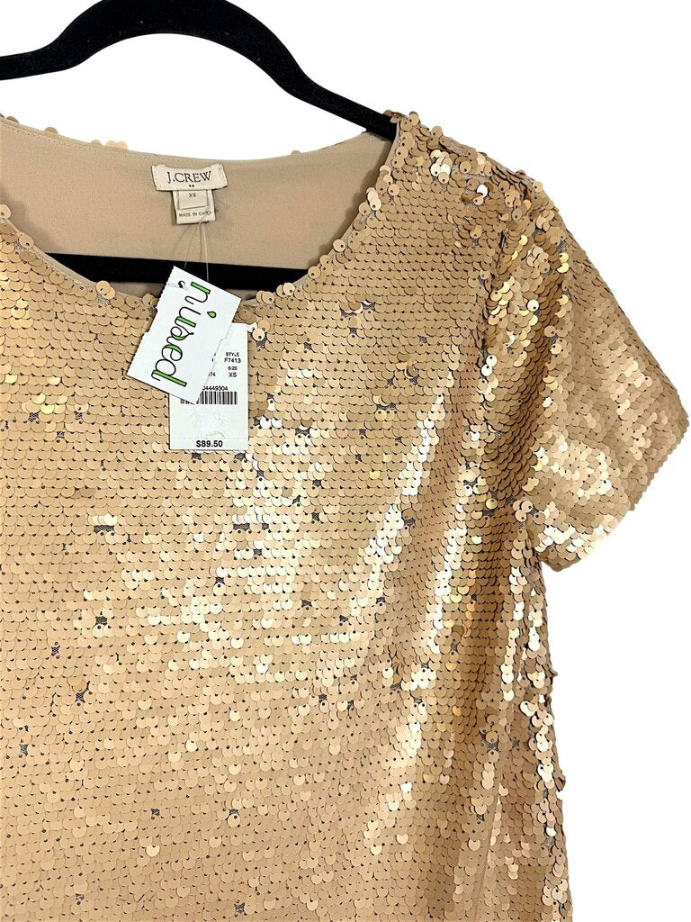 J. CREW SEQUIN TOP
