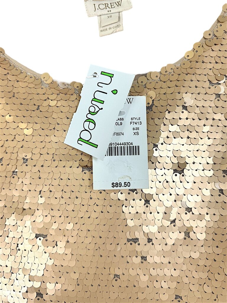 J. CREW SEQUIN TOP