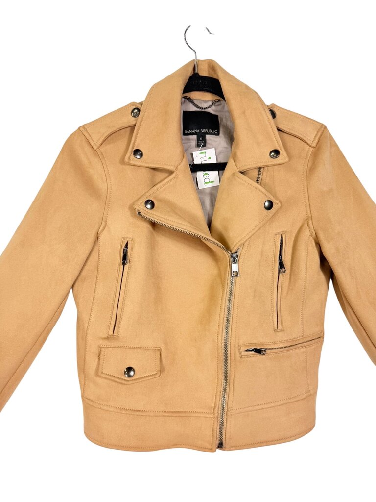 BANANA REPUBLIC ULTRA SUEDE MOTO JACKET