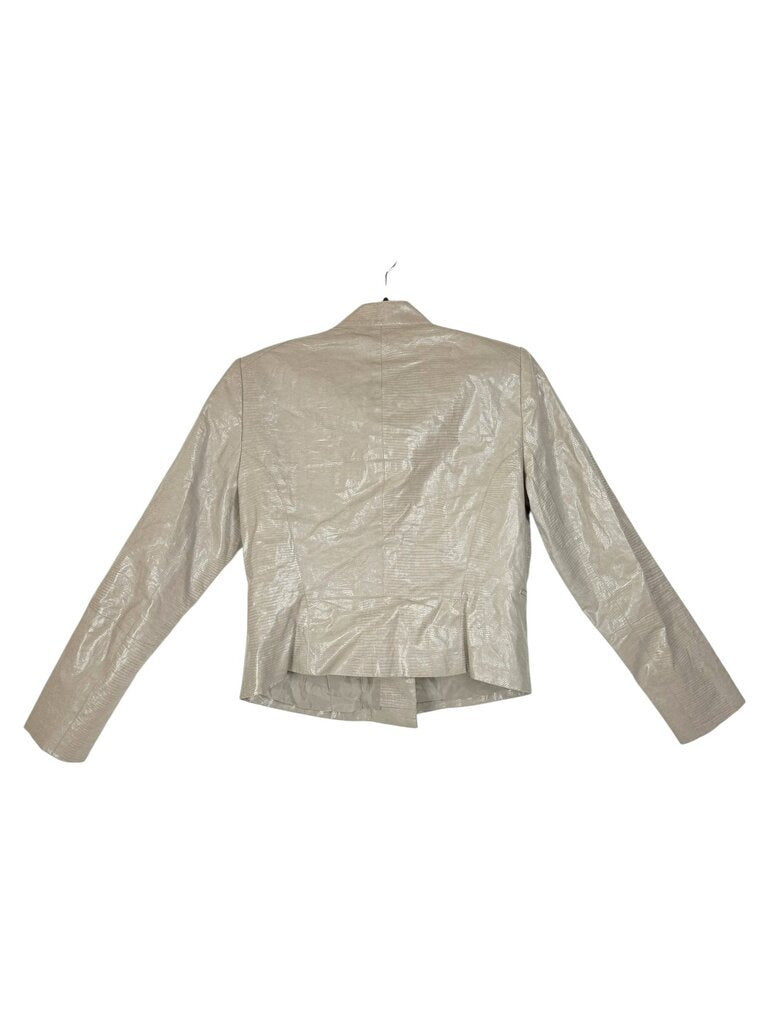 LAFAYETTE 148 MOCK REPTITLE VEGAN MOTO JACKET