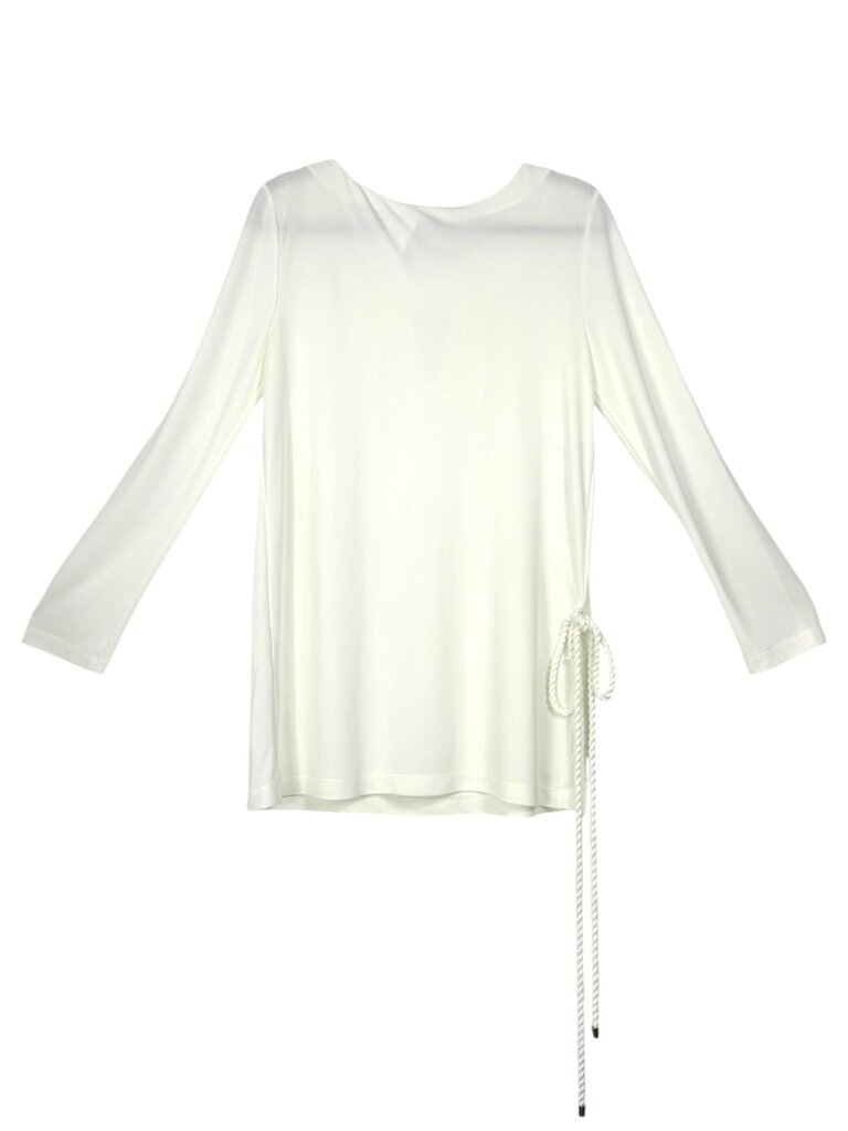 PHILOSOPHY SEQUIN NECK TIE ROPE BELT TOP