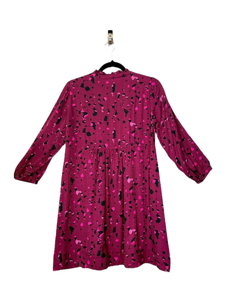 BA&SH GEO PRINT BABYDOLL DRESS