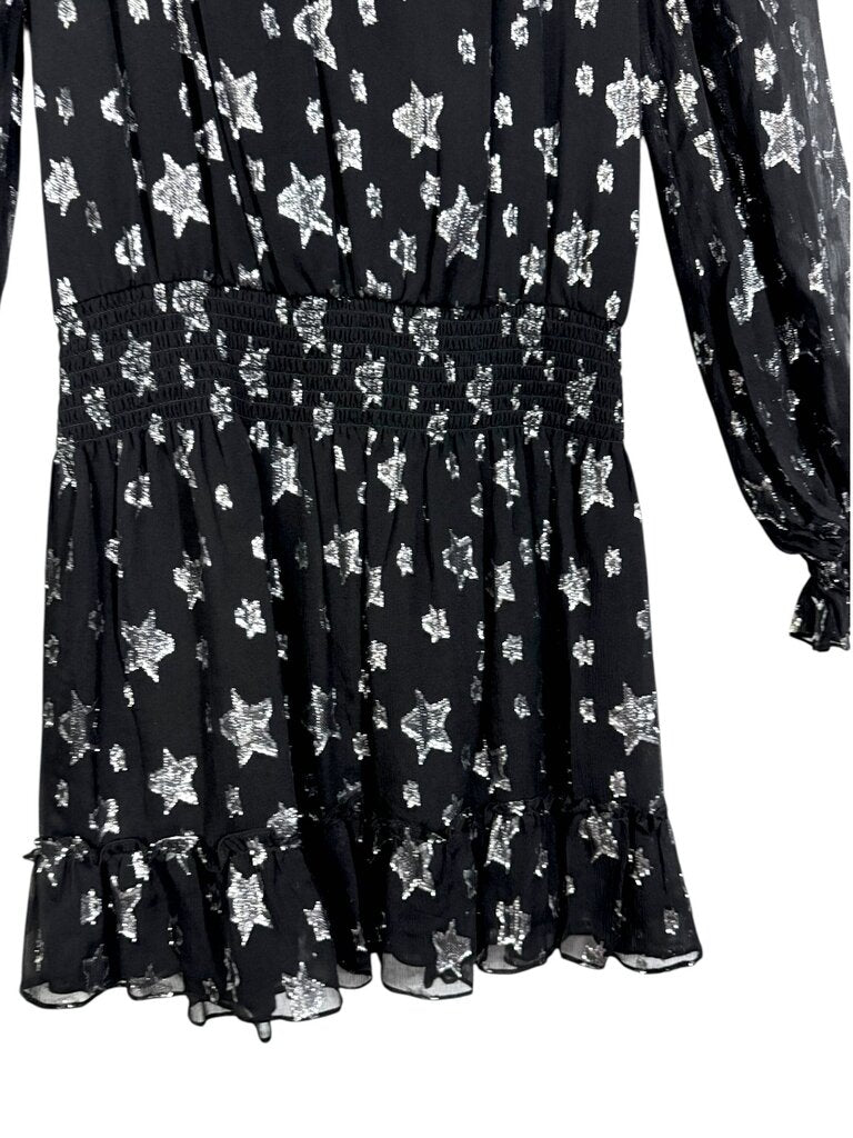 RAMY BROOK SHEER STAR DROP WAIST DRESS