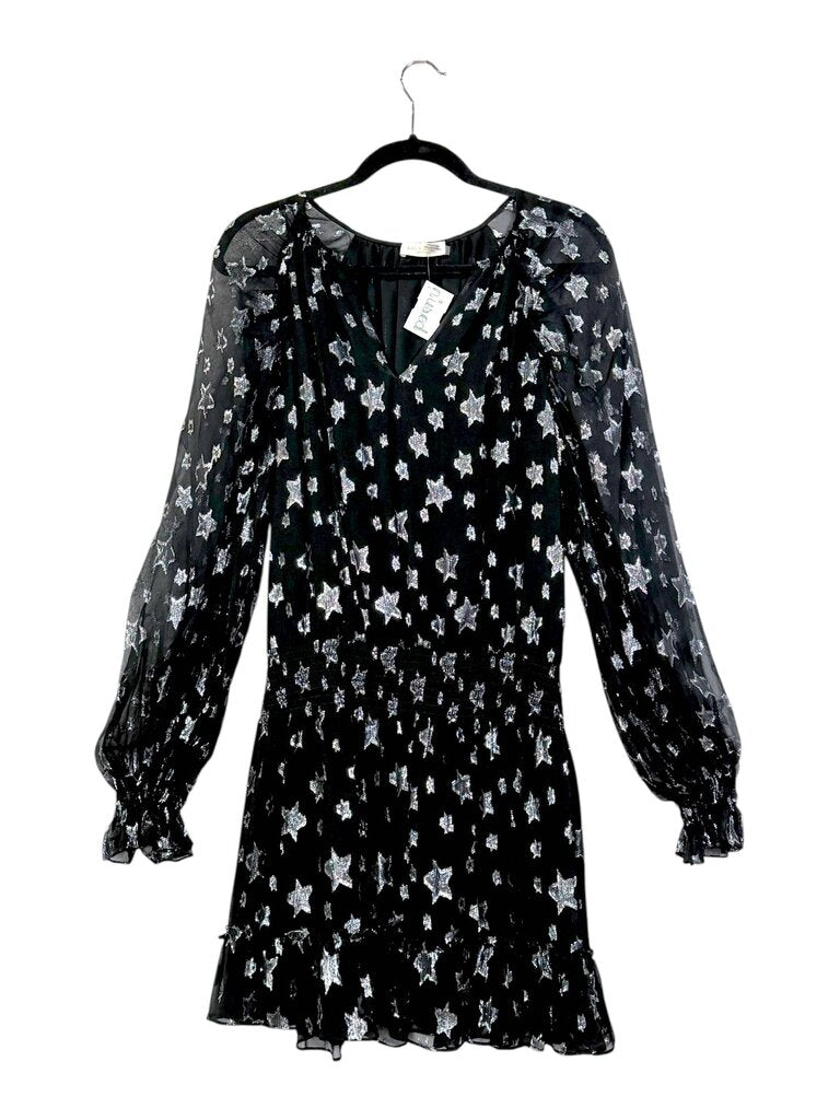 RAMY BROOK SHEER STAR DROP WAIST DRESS
