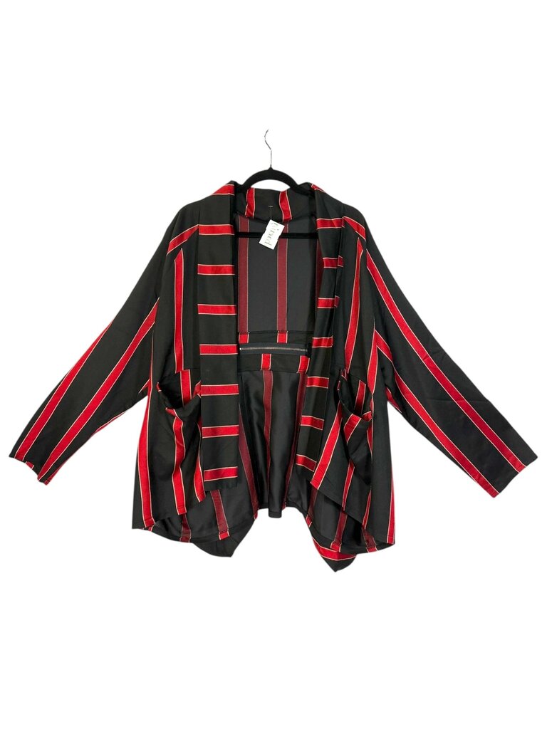 HEDARI BOLD STRIPE FUNKY BLAZER