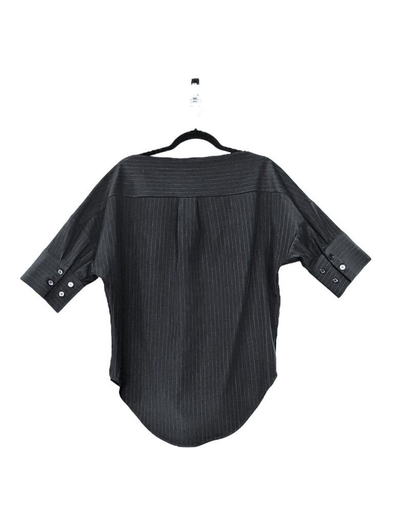 ADOLFO DOMINGUEZ DOLMAN PINSTRIPE TOP