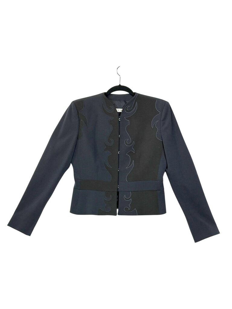 EMPORIO ARMANI NEHRU COLLAR BLAZER