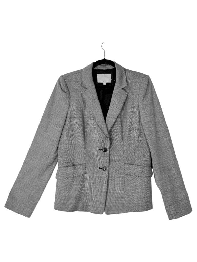 CLASSIQUES ENTIER VINTAGE MICRO CHECK TOPSTITCH BLAZER